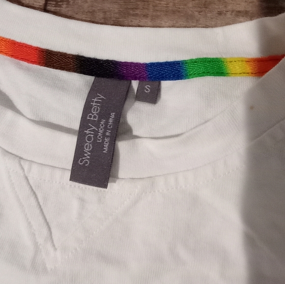 Sweaty Betty LGBTQ rainbow shirt - Picture 2 of 3